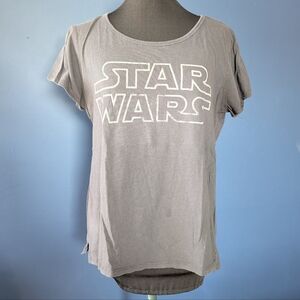 Star Wars Women's Gray Short Sleeve Tee